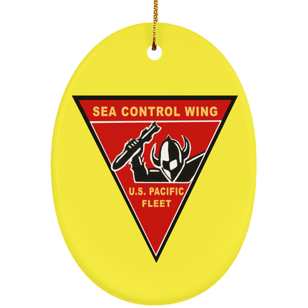 Sea Con Pac Ornament - Oval