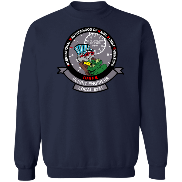 P-3C 1 FE 3 Crewneck Pullover Sweatshirt