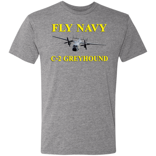 Fly Navy C-2 3 Triblend T-Shirt