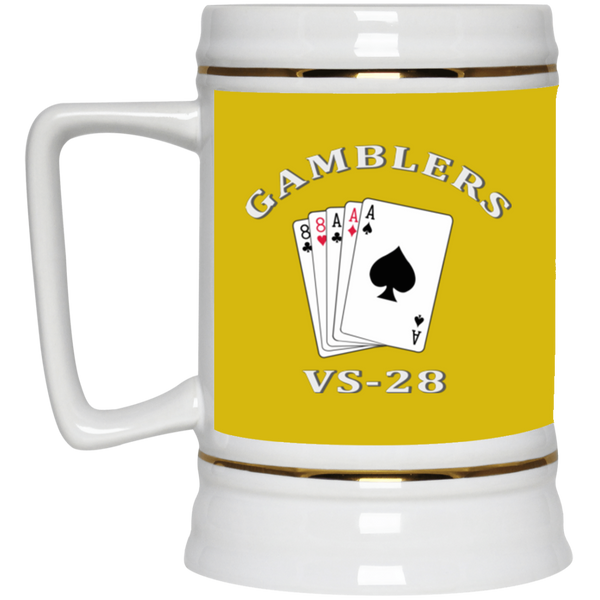 VS 28 5 Beer Stein - 22oz