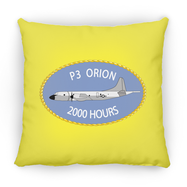 P-3 Orion 9 2000 a Pillow - Square - 18x18