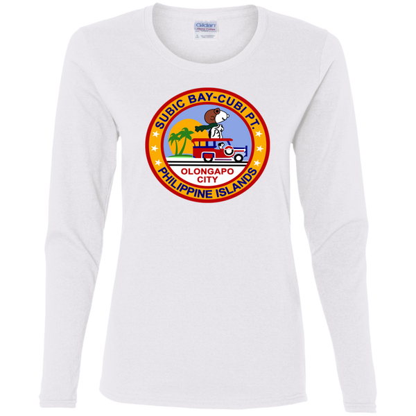 Subic Cubi Pt 01 Ladies' Cotton LS T-Shirt