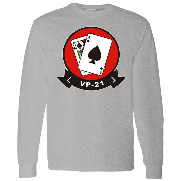 VP 21 1 LS Ultra Cotton T-Shirt