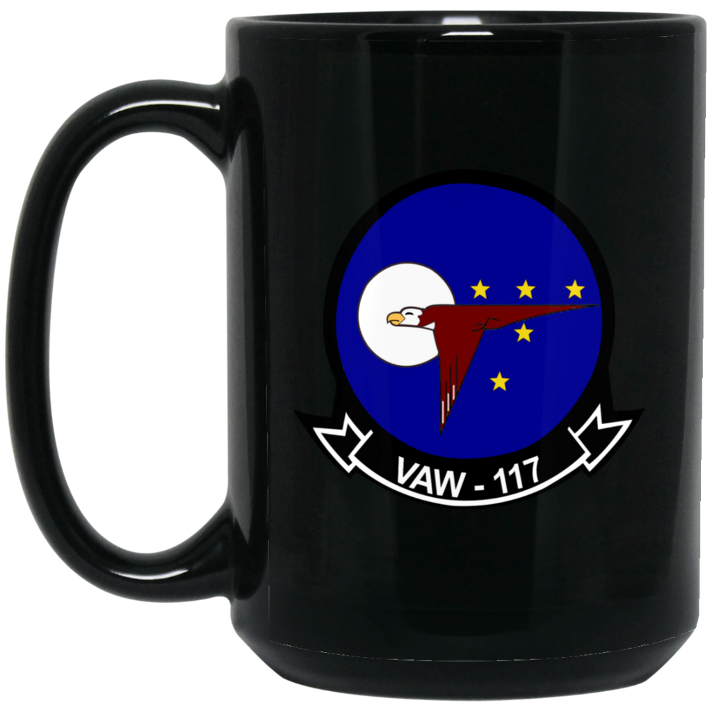 VAW 117 2 Black Mug - 15oz