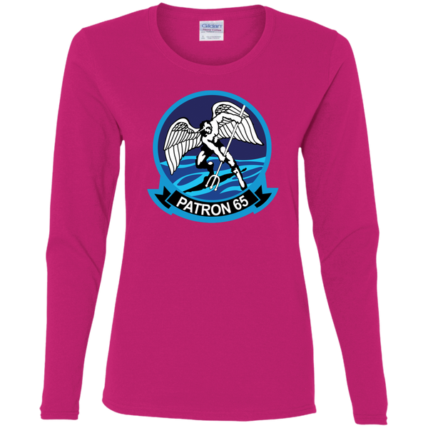 VP 65 1 Ladies' Cotton LS T-Shirt