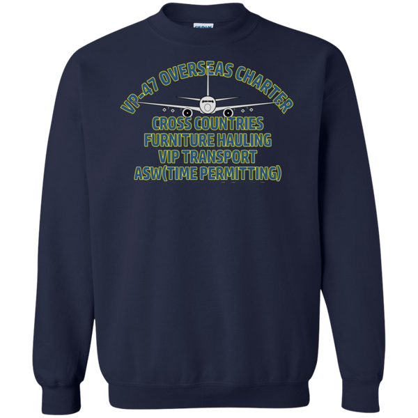 VP 47 3 Crewneck Pullover Sweatshirt