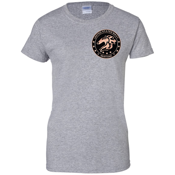 Mustang 2 Ladies Custom Cotton T-Shirt