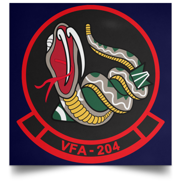 VFA 204 3 Poster - Square