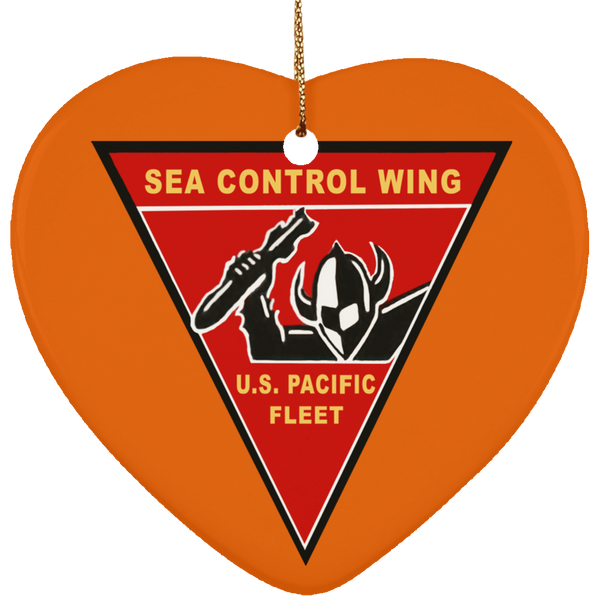 Sea Con Pac Ornament - Heart