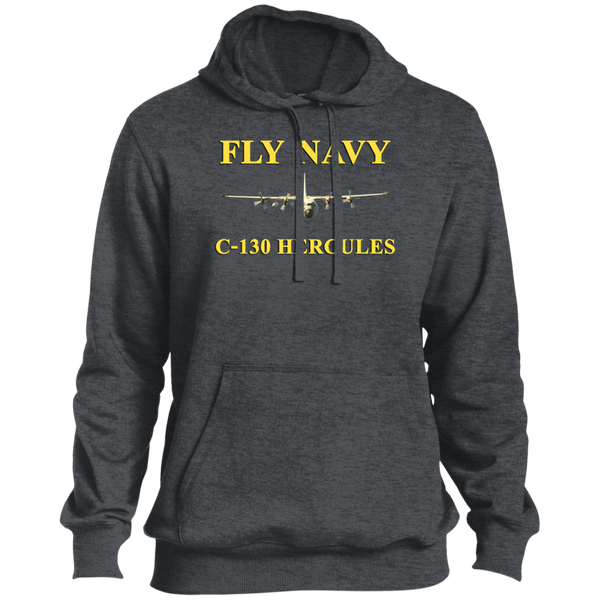 Fly Navy C-130 3 Tall Pullover Hoodie