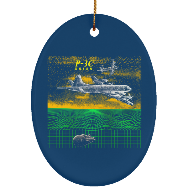 P-3C 2 Ornament - Oval