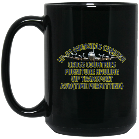 VP 91 8 Black Mug - 15oz