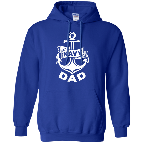 Navy Dad 1 Pullover Hoodie