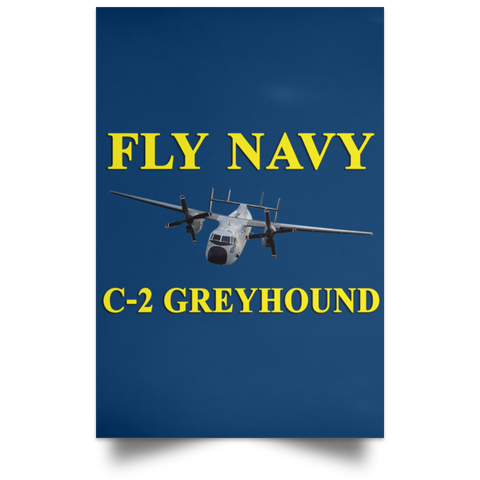 Fly Navy C-2 3 Poster - Portrait