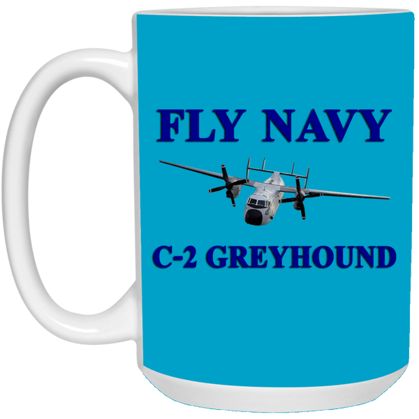 Fly Navy C-2 1 Mug - 15oz