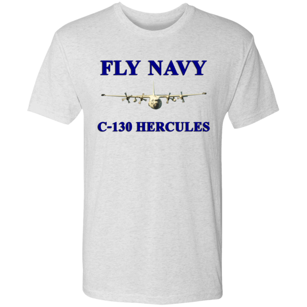 Fly Navy C-130 1 Triblend T-Shirt