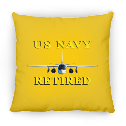 Navy Retired 2 Pillow - Square - 18x18