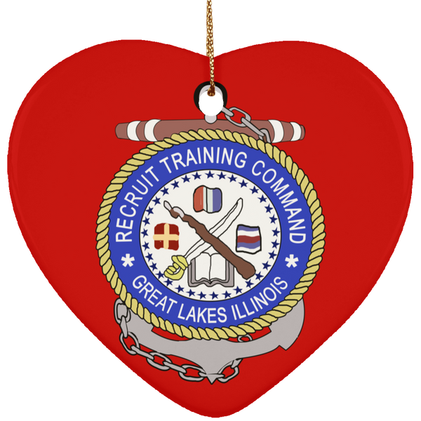 RTC Great Lakes 2 Ornament - Heart