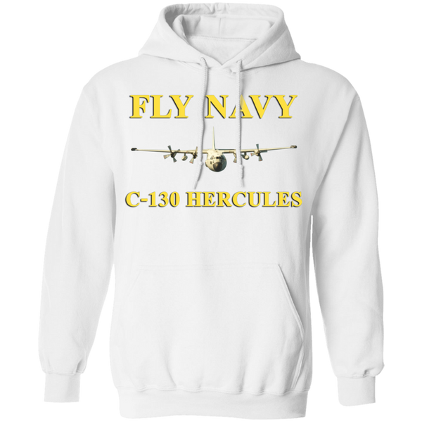 Fly Navy C-130 3 Pullover Hoodie