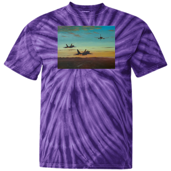 Time To Refuel Cotton Tie Dye T-Shirt