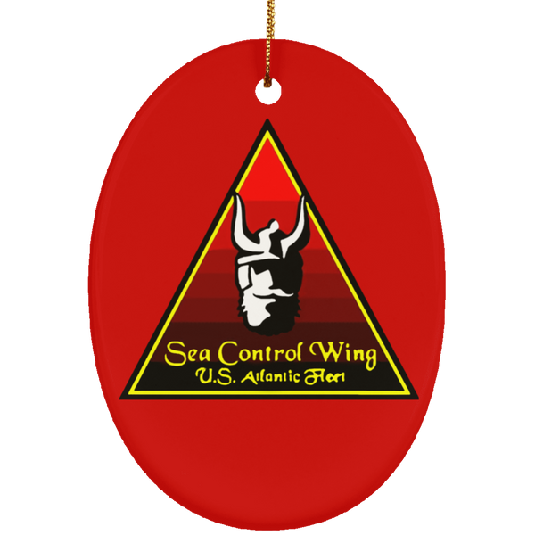 Sea Con Alt Ornament - Oval