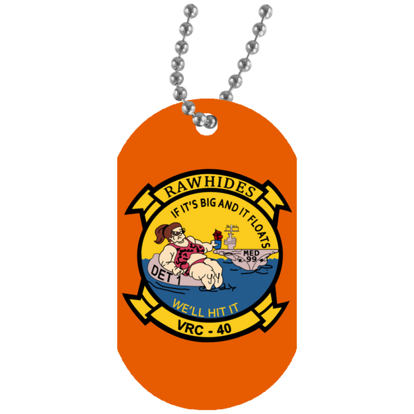 VRC 40 Det 1 2 Dog Tag