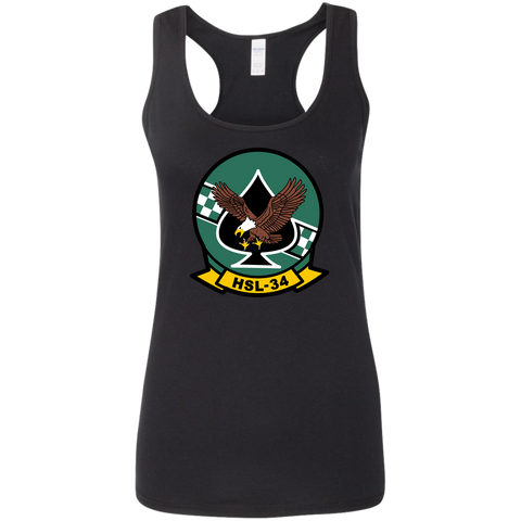 HSL 34 1 Ladies' Softstyle Racerback Tank