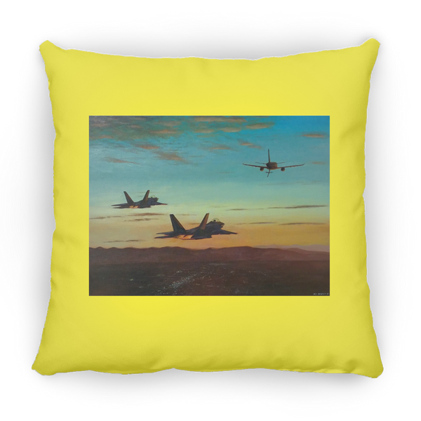 Time To Refuel Pillow - Square - 14x14