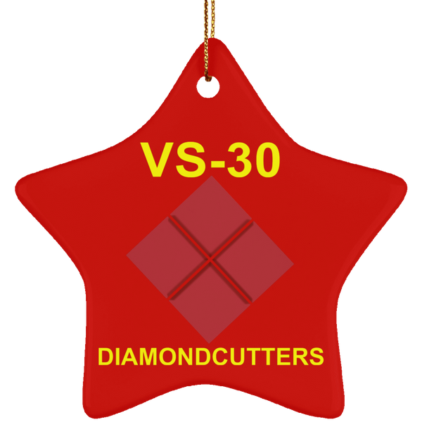 VS 30 4 Ornament Ceramic - Star