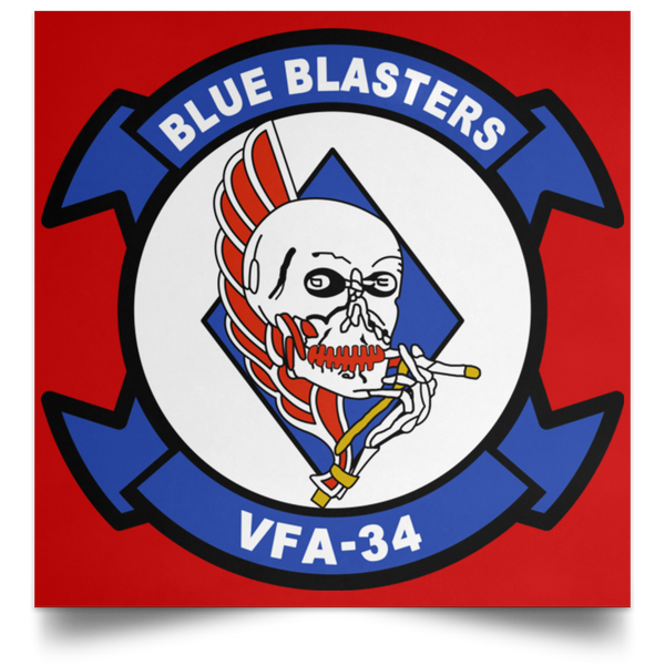 VFA 34 2 Poster - Square