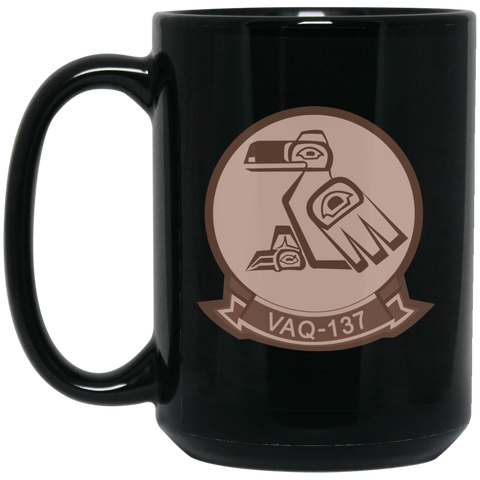 VAQ 137 2 Black Mug - 15oz