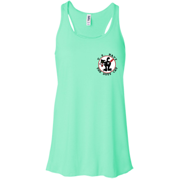 Duty Cat 2a Flowy Racerback Tank