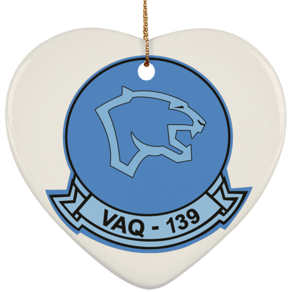 VAQ 139 1 Ornament Ceramic - Heart