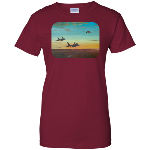 Time To Refuel 2 Ladies' Cotton T-Shirt