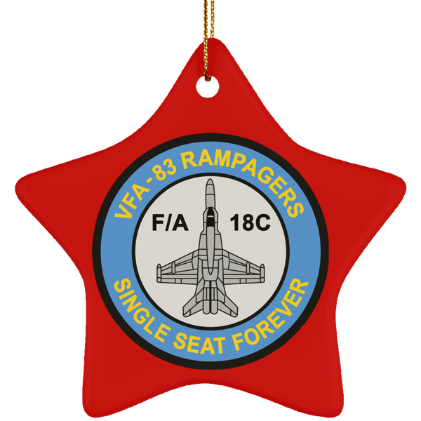 VFA 83 3 Ornament Ceramic - Star