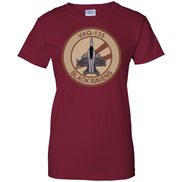 VAQ 135 6 Ladies Custom Cotton T-Shirt