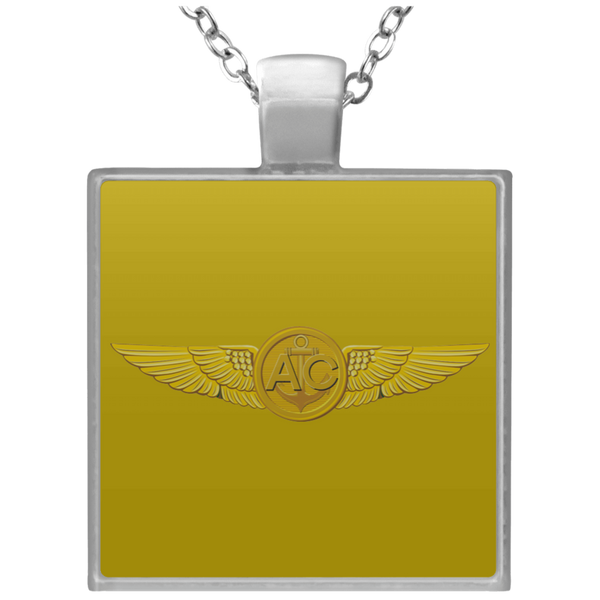 Aircrew 1 Necklace - Square