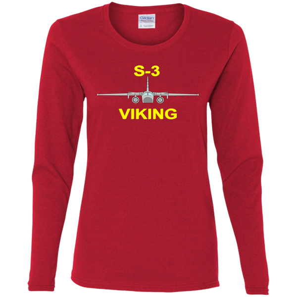 S-3 Viking 10 Cotton LS T-Shirt