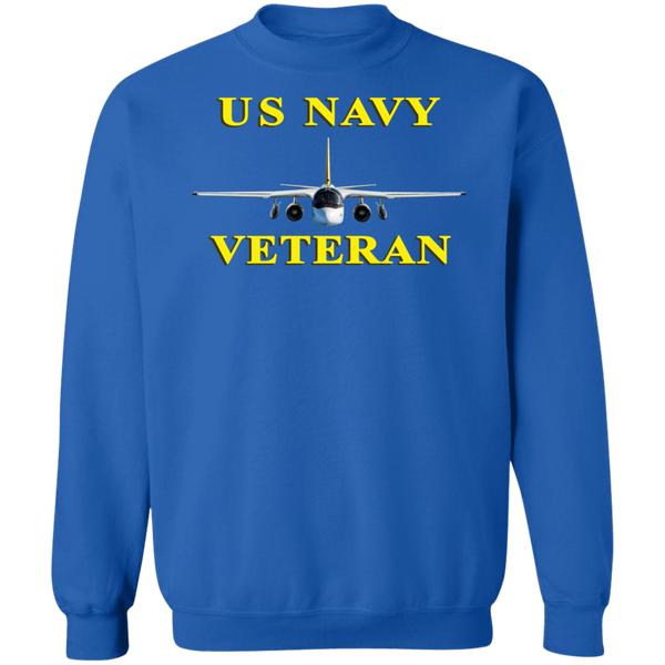 Navy Vet 3 Crewneck Pullover Sweatshirt