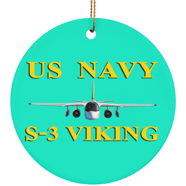 US Navy S-3 3 Ornament – Circle