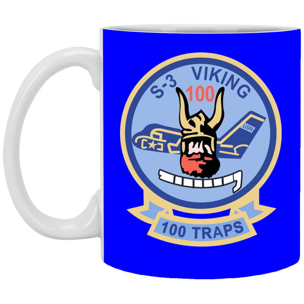 S-3 Viking 3 White Mug - 11oz