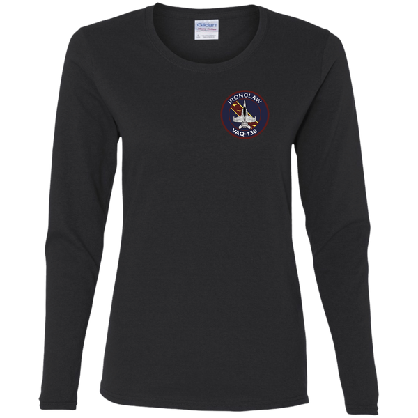 VAQ 136 5c Ladies' Cotton LS T-Shirt