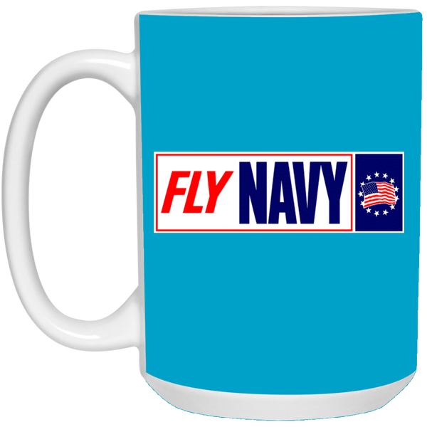 Fly Navy 1 Mug - 15oz