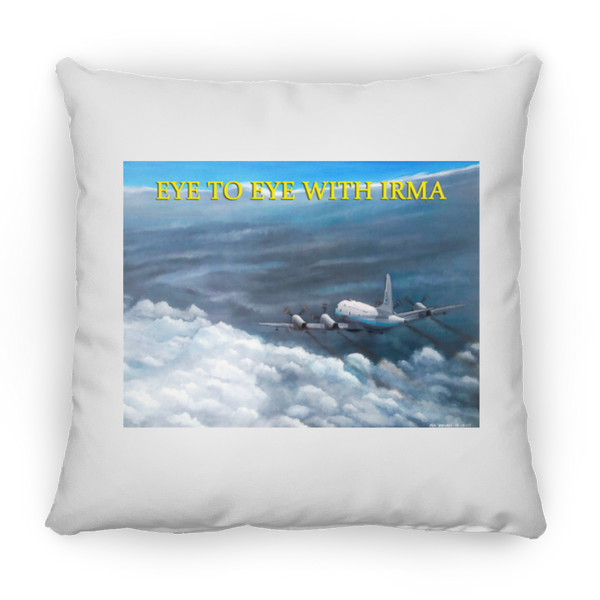 Eye To Eye With Irma 1 Pillow - Square - 16x16