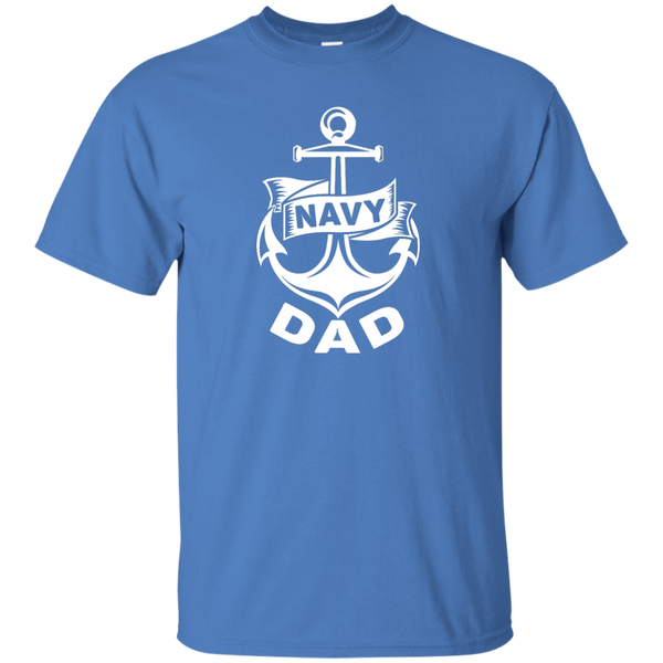 Navy Dad 1 Custom Ultra Cotton T-Shirt