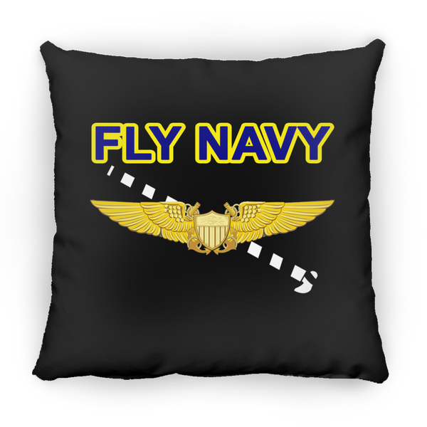 Fly Navy Tailhook 3 Pillow - Square - 14x14