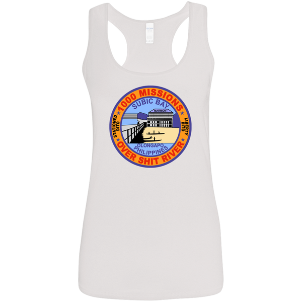 Subic Cubi Pt 2 Ladies' Softstyle Racerback Tank