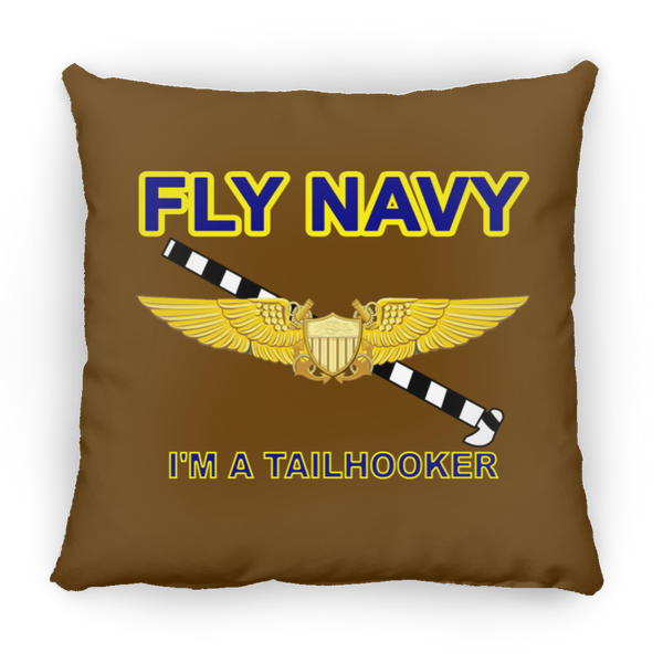 Fly Navy Tailhooker 3 Pillow - Square - 16x16