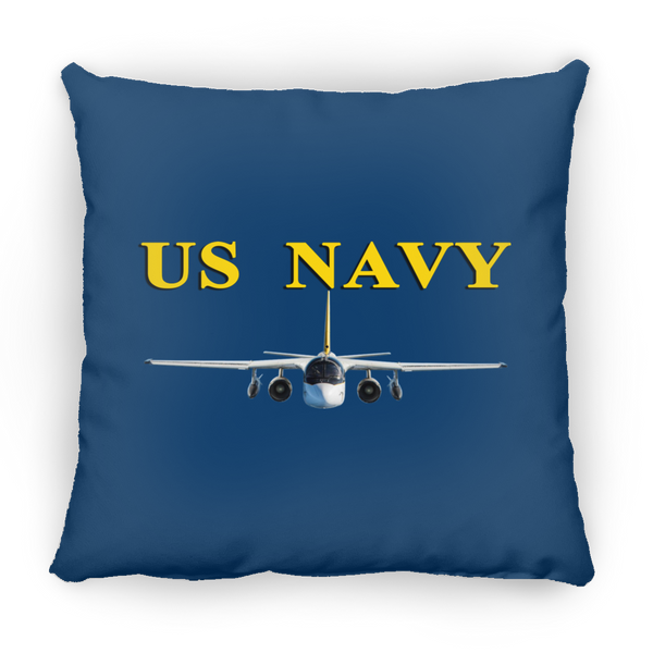 US Navy S-3 4 Pillow - Square - 18x18