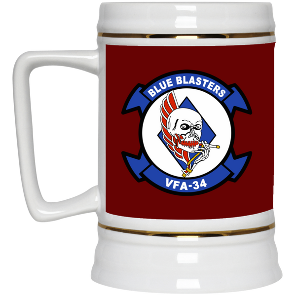 VFA 34 2 Beer Stein - 22oz